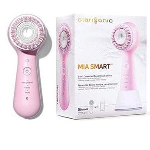 Clarisonic Mia Smart 3-in-1 App Connected Sonic Facial Cleansing Device - PINK